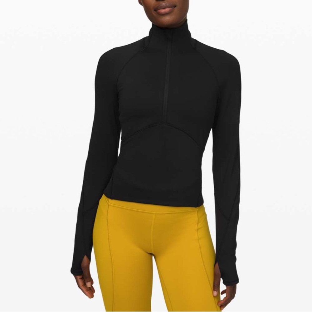 Lululemon Always Alert 1/2 Zip
Black